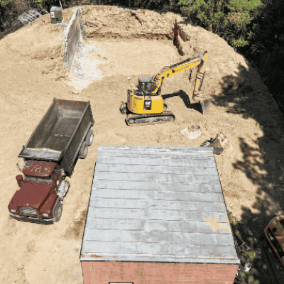 Wastewater treatment plant decommissioning and demolition at Mohican State Park
