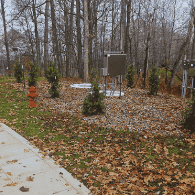 Lift Station Located at Mohican State Lodge